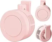 JIEBWCHA Clamp Fan - Waist Clip Whirlwind Fans Quiet Cooling with 3 Speed Levels Low Noise Level for School Pushchair Home Travel Camping Picnic Outdoor