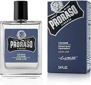 Proraso Single Blade Eau De Cologne, Azur Lime, 3.4 fl. oz