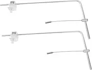 Yardwe 2pcs Fish Tank Light Stand Aquarium Lamp Bracket Holder for Plant Growth Saltwater Freshwater
