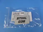 NAME TAG FOR STIHL 036 CHAINSAW # 1125 967 1508 ---- BOX 602 B