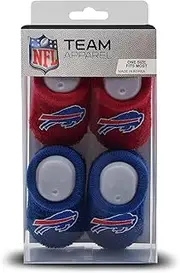 [FBF Originals] FBF Orginals Buffalo Bills Infant Bootie Socks 0-12 Months - 2 Pack