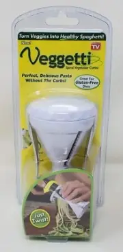 Veggetti Spiral Vegetable Slicer, Makes Veggie Pasta - As Seen On TV