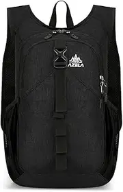 Generic Outdoor Mountaineering Backpack Large Capacity Lightweight Zippers Backpack Wear Resist Portable Running Rucksack Hiking Work Travel Camping Bag