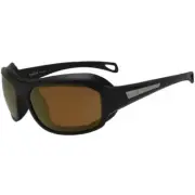 Bolle 12250 Polarized Whitecap Matte Black Inland Gold Lens Mens Sunglasses