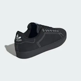 【adidas 愛迪達】Stan Smith CS 男 休閒鞋 運動 經典 復古 麂皮 低筒 百搭 穿搭 黑(IF9934)