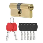 70mm(30/10/30) European Double Lock Cylinder Door Cylinder Lock with 7 Key