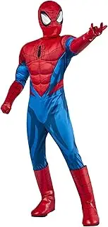 Rubie's Spider-Man Deluxe Costume for Kids - Marvel Spider-Man - Medium (5-7 Yrs)