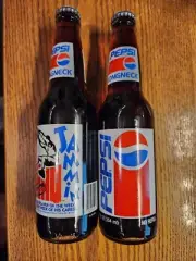 Shaq Shaquille O'Neal Jammin' 1992-1993 NBA Glass Pepsi 12oz. Longneck Bottle