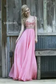 Sherri Hill Prom Dress Formal Evening Gown 8552 Lilac Size 2, 6, 10