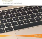 Protector for MacBook 12"(UPP-PKBC-MB12) Premium Keyboard Protector for MacBook