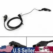 1xEar-Hook Earpiece Headset PTT For Icom IC-F3 IC-F4 IC-U12 V8 V82 F21 Radio