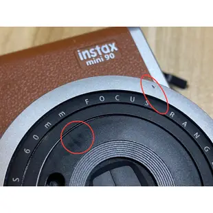 富士 Fujifilm 拍立得  instax mini 90 咖啡色 底片 mini90 現貨 盒裝 二手