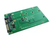 SATA III to mSATA & M.2 SSD & CFast Card Adapter
