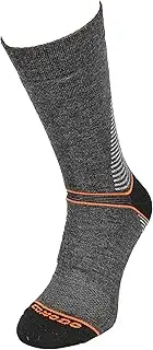 [Comodo] Hiking Socks Men & Women with Merino Wool | 1 Pair Thermal Trekking Socks Summer & Winter | Unisex Socks for Hiking | Mountaineering | Trekking | Nordic Walking TRE8 02 g 43-46 Dark Grey