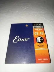 Elixir Electric Guitar Strings with NANOWEB Coating, Custom Light (.009-.046)