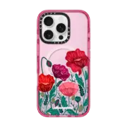 iPhone 16 Pro Impact Case MagSafe Compatible Poppy Field