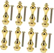 [FUNOMOCYA] Cabinet Railing Post End Caps Metal Spindles for Furniture Gallery Post End Connectors