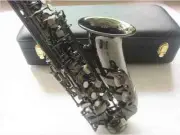 Professional Alto Sax Musical Instruments Alto Saxophone Black Nickel Plated