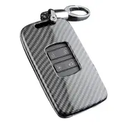 Car Key Cover For Renault Abs Carbon Fiber Key Fob Cover Case For Renault Koleos 2017-2019 Kadjar 2016-2020 Megane 2016-2019 Keyless Entry Cover Case