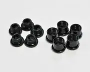 SRAM Truvativ Road Bike Double ChainRing Bolt Kit 5 Arm, Black, Steel