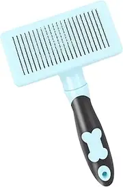 Grooming Comb For Dogs | Non-slip Dog Hair Comb - Self-Cleaning, Ergonomic Grip, Multifunctional Pet Supplies For Daily Brushing, Shedding Season