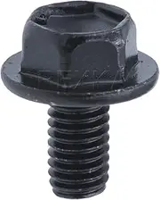 Rexka M6-1.0 x 11mm Hex Head Flange Bolt for Toyota 90105-06037 (Pack of 30)