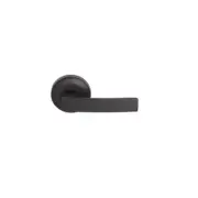 Delf Trade Matt Black Lucca Round Dummy Lever Set - AUSTRALIA BRAND