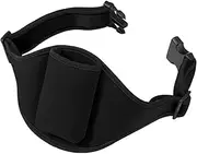 Ancsttu Microphone Belt Holder - Microphone Pouch Carrier Waist Bag - Sturdy Yoga Phone Carrier Packs Speaker Waistband for Workout Dancing