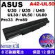 Asus電池 華碩 U30jc U35f U45jc UL30 UL50 UL80 UL30vt UL50vt UL80vt Pro89 Pro32A Pro33SD Pro33Jc A42-UL50