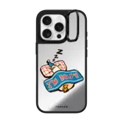 iPhone 16 Pro Mirror Ring Stand Case MagSafe Compatible I'm so busy