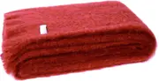 Masterweave Windermere Mohair Knee Wrap Throw Blanket-Tamarind