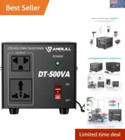 Reliable 500W Step Up & Down Voltage Converter - Ultimate Safety & Performance