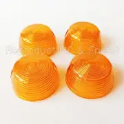 4x Turn Signal Lens For Honda C50 C70 C90 CD50 SS50 CL70 CB100 CB125S CL100 S110