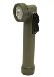 Led 4 Colour Angle Head Torch