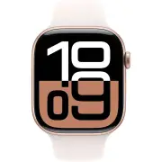 Apple Watch Series 10 46mm Rose Gold Aluminium Case GPS + Cellular Sport Band (M/L)