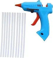 KALLORY Portable Universal Glue Glue Tool Kit Airbrush Kit Colored Glue Sticks Hot Melt Glue Kit Hot Glue Tool Hot Glue Mini Hot Glue Sticks Mini DIY Kits Blue