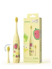 Ordo Kids Battery Sonic Toothbrush - Squishmallows Wanda - Yellow￼