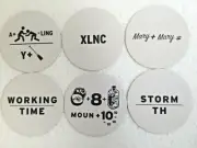 6 Narragansett Beer 2020 Rebus Puzzle Coasters 130 Years Rhode Island #10