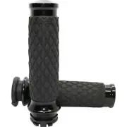 AVON GRIPS 0630-3112 DIA-65-ANO-FLY Diamond Contour Grips black - tbw