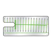 Golf Putting Eyeline Alignment Mirror Training Aid Putter Swing Trainer Practice