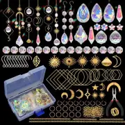 HYBEADS 200 pcs DIY Sun Catchers Making Kits Craft for Adults Crystal Suncatcher