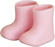 Garende Mini Doll Rain Footwear for 1/12 BJD Dolls, Waterproof Ob11 Accessories, Pink