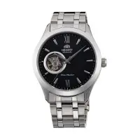 在飛比找Yahoo!奇摩拍賣優惠-「官方授權」ORIENT東方錶 藍寶石鏤空機械錶 鋼帶款 黑