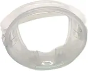 Dive Mask Scuba Goggles Anti Fog Wide View Portable Silicone and Tempered Glass Waterproof Underwater Glasses Single Lens