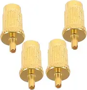 SWOOMEY 4pcs Electric Guitar Bridge Studs and Anchors String Fixing Screws for Tremolo Systems for DIY Projects and Quick Installation