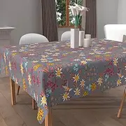 Artemis Square Stain-Resistant Printed Tablecloth 180 x 180 cm