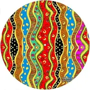 Slipmat Slip Mat Scratch Pad Felt for Any 12" LP DJ Vinyl Turntable Record Player Custom Graphical - Pop Art Pattern 1