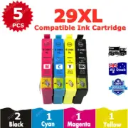 5x Non-OEM 29 XL 29XL Ink For Epson expression XP235 XP332 XP335 XP245 XP 442