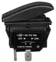 Marpac New Marine Boat Euro-Style Rocker Switch On-Off 7-1135