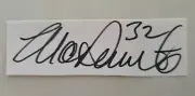MARK RICCUITO AFL FOOTBALL SIGNED IN PERSON CUT BROWNLOW MEDAL ADELAIDE CROWS